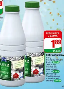Dino Kefir naturalny 420 g oferta