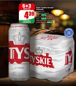 Dino Piwo Tyskie Gronie Zimowe puszka 0,5 l oferta