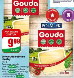 Dino Ser Gouda plastry 500g Polmlek oferta