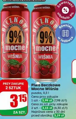 Dino Piwo Beczkowe Mocne Wiśnia oferta