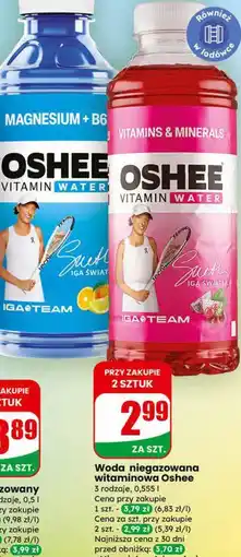 Dino Woda niegazowana witaminowa Oshee oferta