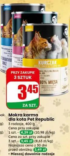 Dino Mokra karma dla kota Pet Republic oferta