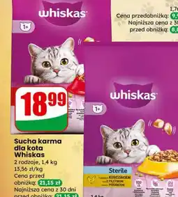 Dino Sucha karma dla kota Whiskas oferta