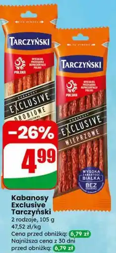 Dino Kabanosy Exclusive Tarczyński oferta