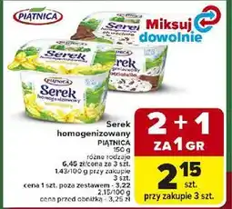 Carrefour Serek homogenizowany oferta