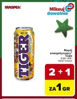 Carrefour Napój energetyzujący Tiger oferta
