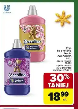 Carrefour Płyn do płukania Coccolino oferta