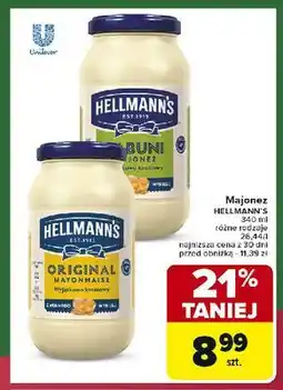 Carrefour Majonez hellmann's oferta