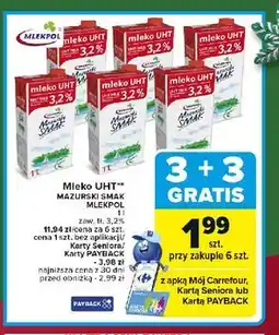 Carrefour Mleko UHT oferta