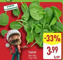 ALDI Szpinak oferta