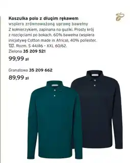 Tchibo Koszulka polo z długim rękawem oferta