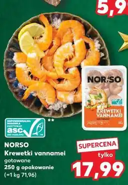 Kaufland Krewetki vannamei oferta