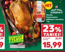 Kaufland Kaczka faszerowana jabłkami i żurawiną oferta