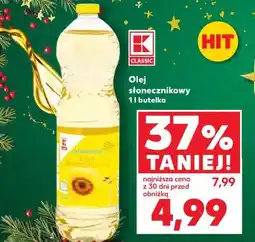 Kaufland Olej słonecznikowy, 1L oferta