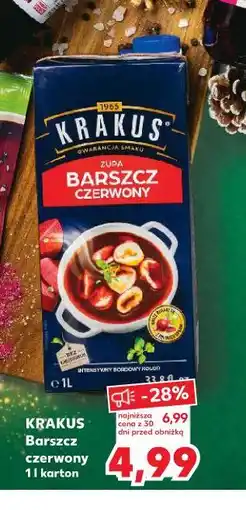 Kaufland barszcz czerwony, Krakus oferta