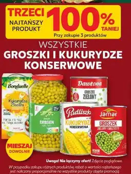 Kaufland Wszystkie groszki i kukurydze konserwowe oferta