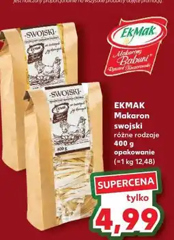 Kaufland makaron swojski oferta