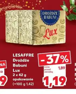 Kaufland Drożdże Babuni oferta