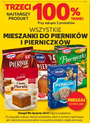 Kaufland Wszystkie mieszanki do pierników i pierniczków oferta