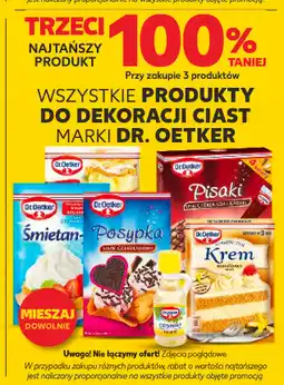 Kaufland Wszystkie produkty do dekoracji ciast marki Dr.Oetker oferta