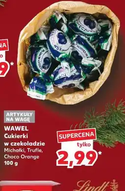 Kaufland Cukierki w czekoladzie Wawel oferta