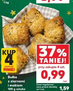 Kaufland Bułka z ziarnami i miodem oferta