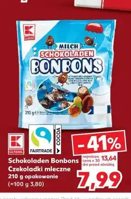 Kaufland Schokoladeln Bonbons Czekoladki mleczne oferta