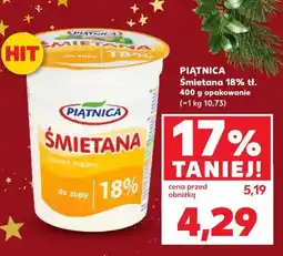Kaufland Śmietana 18% tł oferta