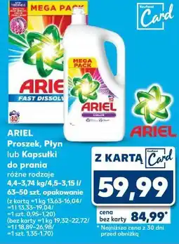 Kaufland Ariel Proszek, Płyn lub kapsułki do prania oferta