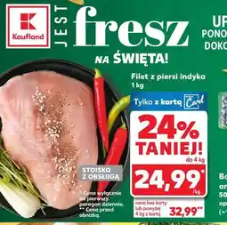 Kaufland Filet z piersi indyka oferta