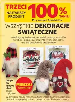 Kaufland Wszystkie dekoracje świąteczne oferta