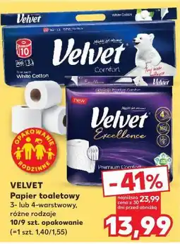 Kaufland Velvet, papier toaletowy oferta