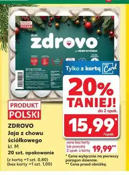 Kaufland Jaja z chowu ściółkowego oferta