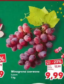 Kaufland Winogrona czerwone oferta