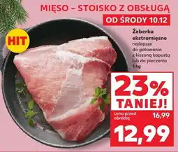 Kaufland Żeberka ekstramięsne oferta