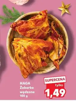Kaufland Żeberka wędzone Haga oferta