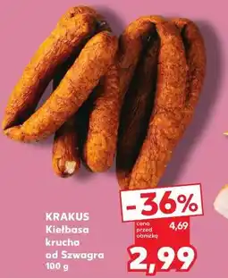Kaufland kiełbasa krucha od Szwagra oferta