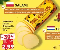 Kaufland dalami królewieckie, ser wędzony oferta