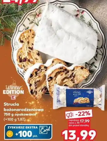 Kaufland Strucla bożonarodzeniowa oferta