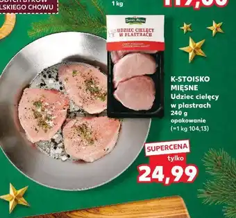 Kaufland Udziec cielęcy w plastrach oferta