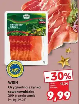 Kaufland Oryginalna szynka sszwardzwaldzka oferta