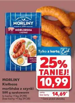 Kaufland Kiełbasa Orlińska z szynki oferta