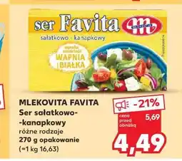 Kaufland Ser sałatkowo-kanapkowy oferta