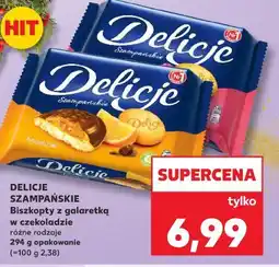 Kaufland Biszkopty z galaretką w czekoladzie oferta