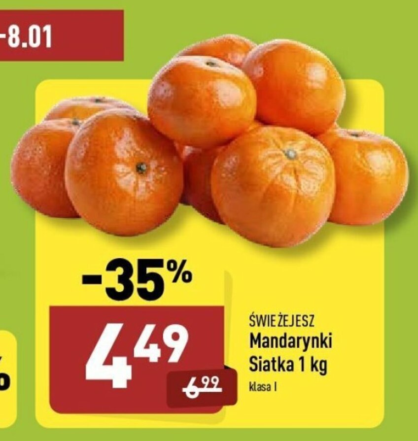 Kiedy Można Dać Dziecku Mandarynki Promocja Mandarynki 1kg w ALDI