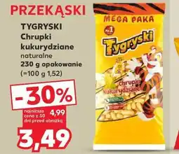 Kaufland Chrupki kukurydziane Tygryski oferta
