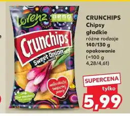Kaufland Chrunchips, chipsy gładkie oferta