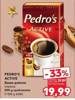 Kaufland Pedro's Active Kawa palona oferta