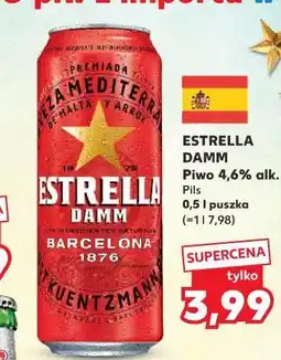 Kaufland Estrella Damm oferta