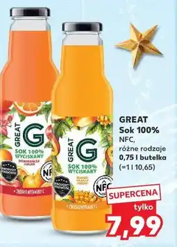 Kaufland Great Sok 100% NFC oferta